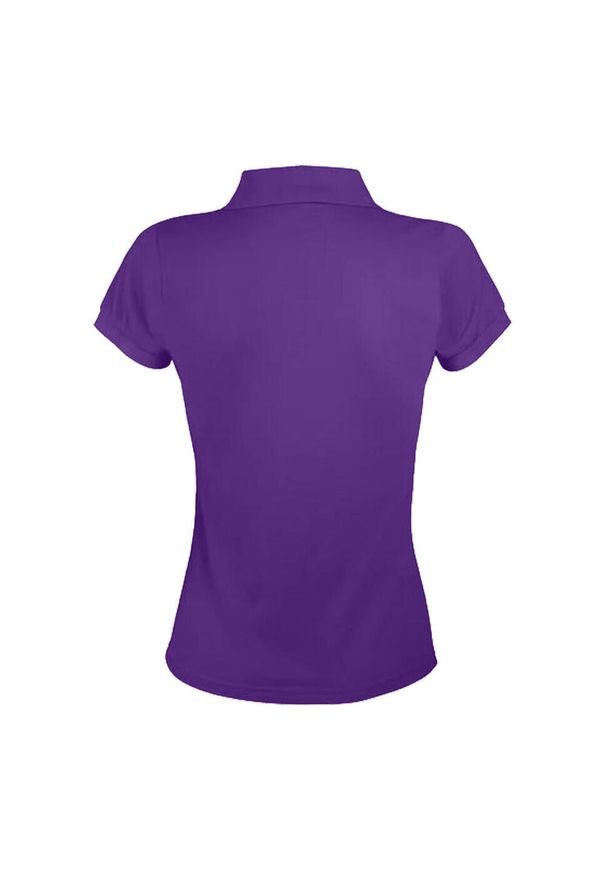 SOL'S - Damska Koszulka Polo Prime. Typ kołnierza: polo. Kolor: fioletowy
