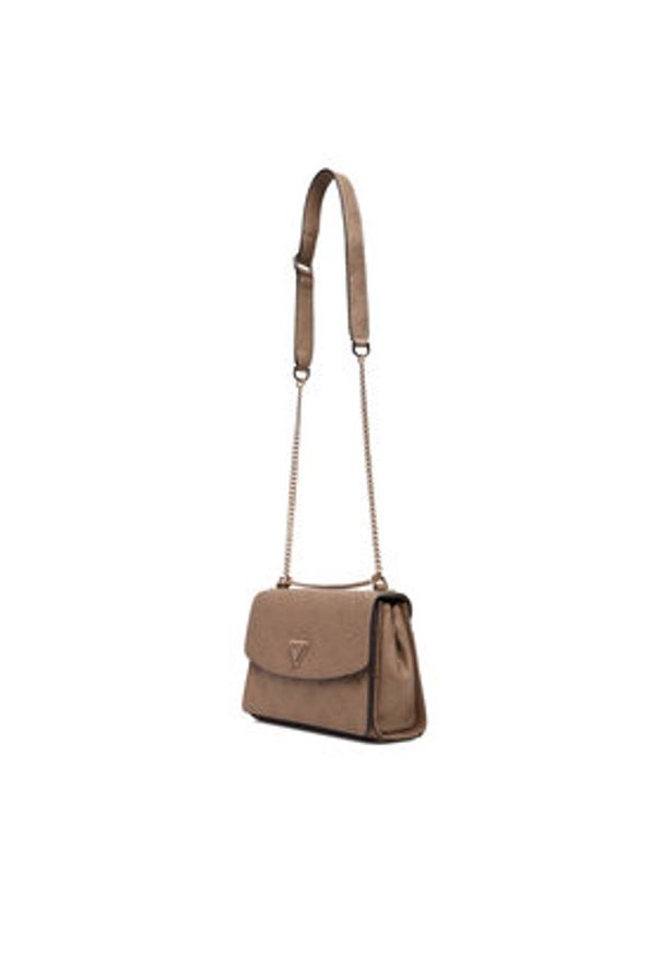 Guess Torebka Cresidia II HWPD98 88210 Beżowy. Kolor: beżowy. Materiał: skórzane