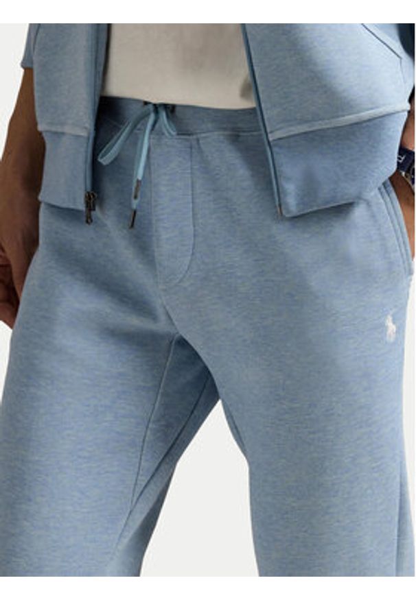 Polo Ralph Lauren Spodnie dresowe 710881518054 Niebieski Regular Fit. Kolor: niebieski. Materiał: bawełna