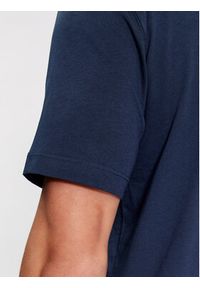 Trussardi Jeans - Trussardi T-Shirt 52T00771 Granatowy Regular Fit. Kolor: niebieski. Materiał: bawełna #4