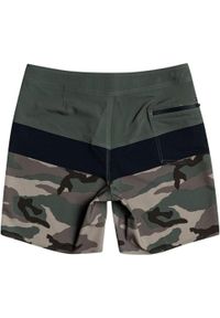 Spodenki kąpielowe dla dzieci Quiksilver Surfsilk Panel. Kolor: zielony. Materiał: poliester, elastan
