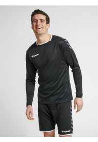 Hummel koszulka męska z długim rękawem hml Authentic Poly Jersey. Kolor: biały, wielokolorowy, czarny. Materiał: jersey. Długość rękawa: długi rękaw. Długość: długie