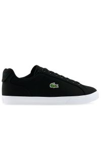 Buty Lacoste Lerond Pro BL 123 1 CMA 745CMA0054-312 - czarne. Zapięcie: sznurówki. Kolor: czarny. Materiał: materiał, guma. Szerokość cholewki: normalna. Sport: tenis