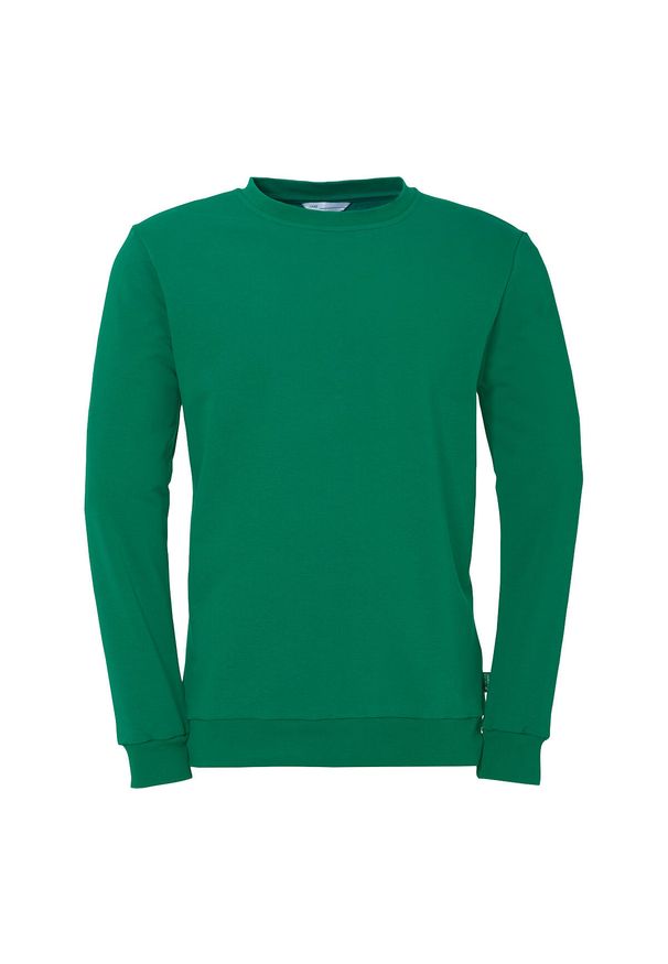 UHLSPORT - Bluza dziecięca Uhlsport Essential. Kolor: czarny, biały, zielony, wielokolorowy. Materiał: prążkowany. Wzór: napisy. Sport: piłka nożna