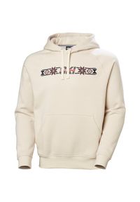 Bluza z kapturem Helly Hansen Elevate. Typ kołnierza: kaptur. Kolor: beżowy, wielokolorowy, biały #1