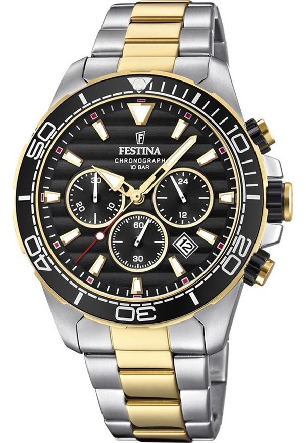 Zegarek Festina Zegarek męski Festina F20363-3 srebrny. Kolor: srebrny