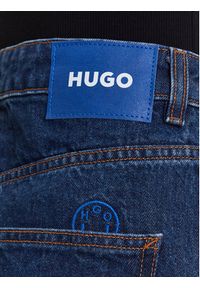 Hugo - HUGO Jeansy Leni_B 50534157 Granatowy Loose Fit. Kolor: niebieski