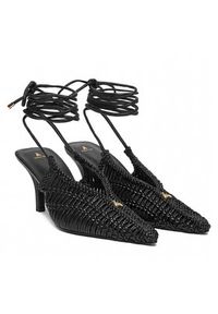 Patrizia Pepe Szpilki 8Z0139/L109-K103 Czarny. Kolor: czarny. Materiał: skóra. Obcas: na szpilce #2