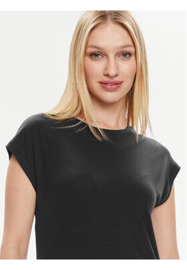 Vero Moda Sukienka codzienna Ava 10304703 Czarny Loose Fit. Okazja: na co dzień. Kolor: czarny. Materiał: lyocell. Typ sukienki: proste. Styl: casual