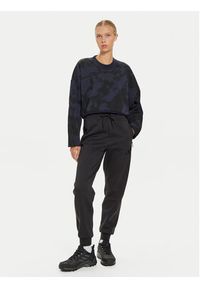 Adidas - adidas Bluza Future Icons 3-Stripes IW5297 Granatowy Loose Fit. Kolor: niebieski. Materiał: bawełna