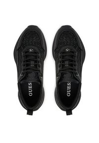 Guess Sneakersy Zazzie2 FLFZZ2 FAL12 Czarny. Kolor: czarny. Materiał: materiał #4