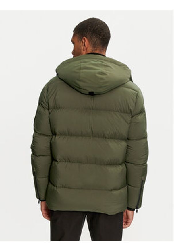 Moose Knuckles Kurtka puchowa M34MJ196 Zielony Regular Fit. Kolor: zielony. Materiał: syntetyk