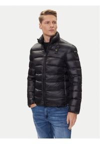 Blauer Kurtka puchowa 25WBLUC03090 Czarny Regular Fit. Kolor: czarny. Materiał: syntetyk