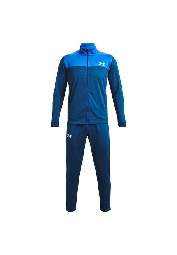 Dres sportowy męski Under Armour Emea Tracksuit Novelty. Kolor: niebieski. Materiał: dresówka