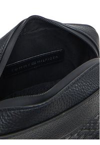 TOMMY HILFIGER - Tommy Hilfiger Saszetka Th Monogram Mini Preporter AM0AM13210 Czarny. Kolor: czarny. Materiał: skóra #6