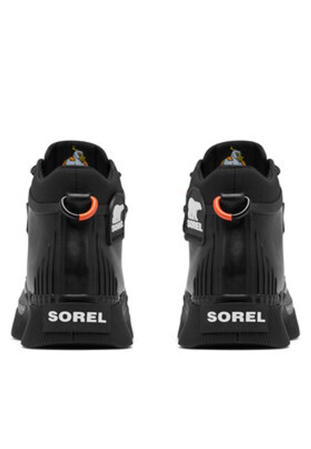 sorel - Sorel Sneakersy OUT N ABOUT™ IV Splashy Women's Waterproof Boot 2113211 Czarny. Kolor: czarny. Materiał: skóra