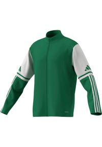 Adidas - Kurtka z dresu adidas Squadra25. Kolor: biały, zielony, wielokolorowy. Materiał: dresówka #1