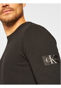 Calvin Klein Jeans Sweter J30J316610 Czarny Regular Fit. Kolor: czarny. Materiał: bawełna #2
