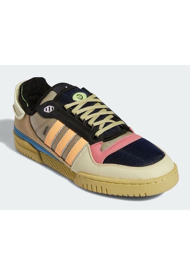 Adidas - adidas Forum Powerphase Bad Bunny Benito Sneakersy męskie. Okazja: na co dzień. Materiał: materiał, skóra