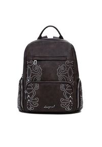 Desigual Plecak Poker Face Chest 25WAKP22 Brązowy. Kolor: brązowy. Materiał: skóra #3