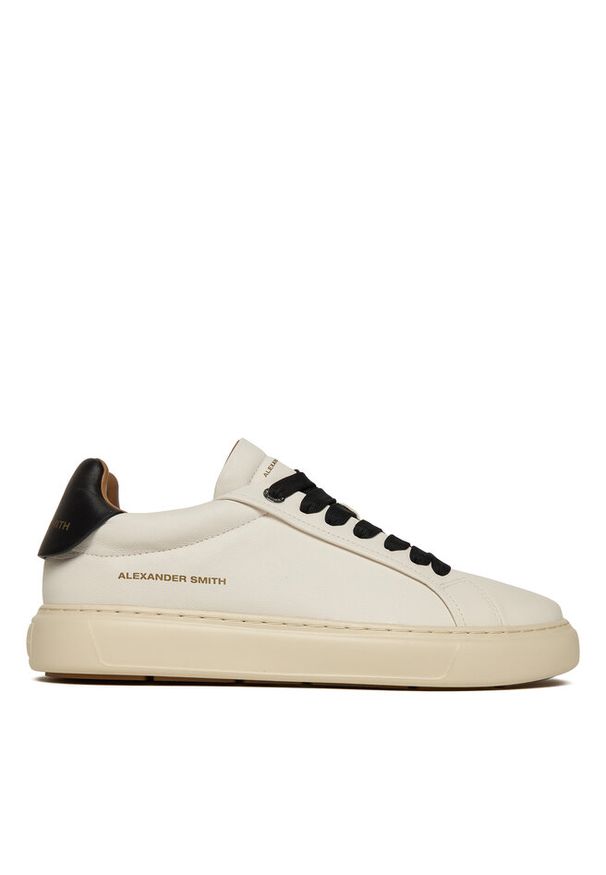 Sneakersy Alexander Smith. Kolor: biały