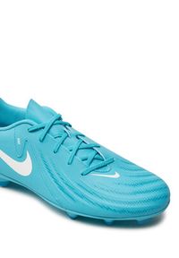 Nike Buty do piłki nożnej Phantom Gx II Club FG/MG FJ2557 400 Niebieski. Kolor: niebieski. Materiał: skóra #3