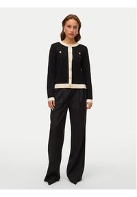 Vero Moda Kardigan Oli 10336384 Czarny Regular Fit. Kolor: czarny. Materiał: wiskoza #5