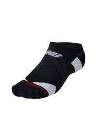 Skarpety New Balance LAS51011BK – czarne. Kolor: czarny. Materiał: materiał, poliester, nylon, elastan. Wzór: napisy