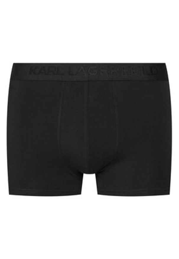 Karl Lagerfeld - KARL LAGERFELD Komplet 3 par bokserek A1M47087 Czarny. Kolor: czarny. Materiał: bawełna