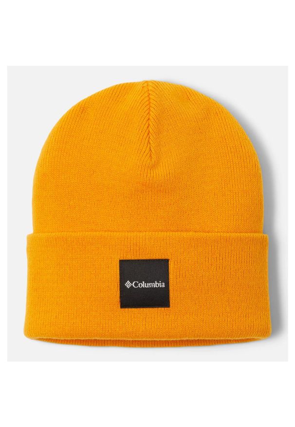 columbia - Czapka Zimowa Unisex Columbia City Trek Heavyweight Beanie. Kolor: czarny, żółty, wielokolorowy. Sezon: zima
