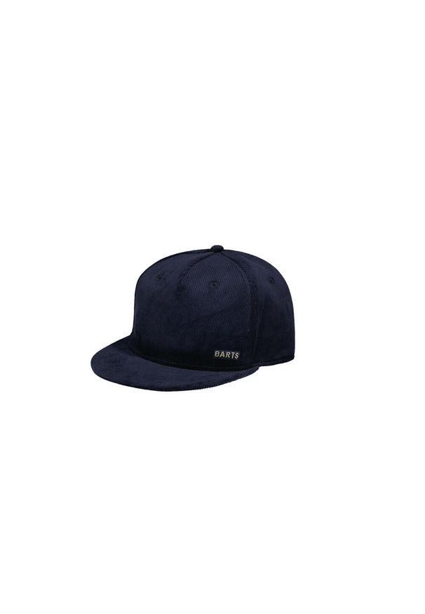 Czapka typu snapback Barts Tenkan. Kolor: niebieski. Materiał: materiał, bawełna