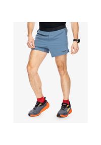 Spodenki do biegania męskie Inov-8 Race Elite 5 Short. Kolor: niebieski. Długość: krótkie. Sezon: lato