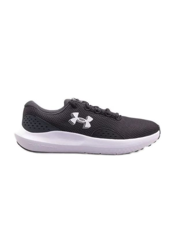 Buty do biegania Under Armour Surge 4 M 3027000-001 czarne. Kolor: czarny. Szerokość cholewki: normalna. Sport: fitness, bieganie