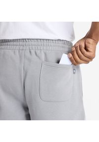 Spodenki męskie New Balance MS51506YST – szare. Kolor: szary. Materiał: bawełna, dresówka, materiał, poliester #3
