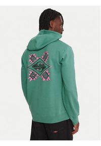 Quiksilver Bluza Graphic EQYFT05131 Zielony Regular Fit. Kolor: zielony. Materiał: syntetyk #5