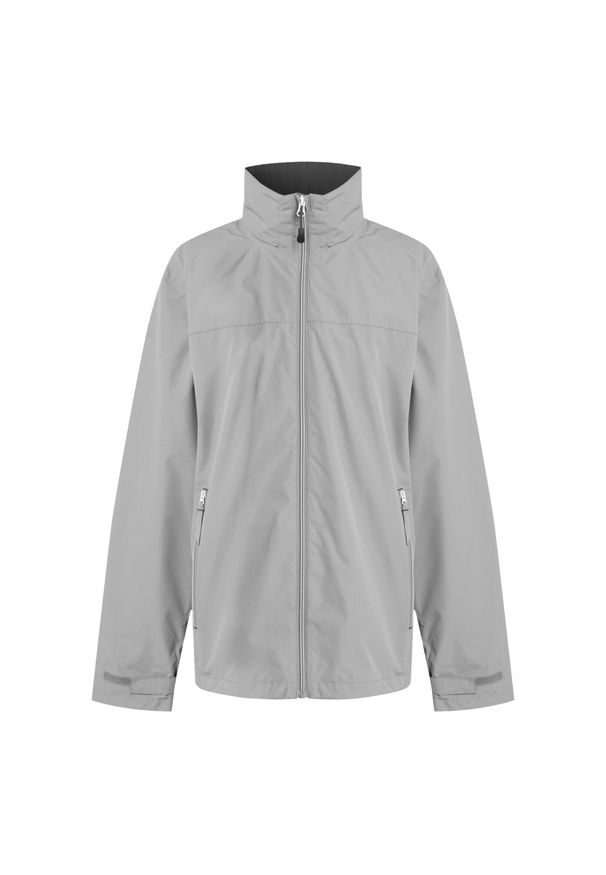 Regatta - Męska Wodoodporna Kurtka Ascender Shell. Kolor: szary, czarny, wielokolorowy. Sport: turystyka piesza