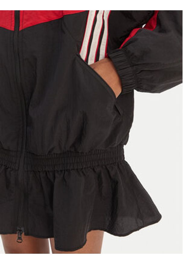 Adidas - adidas Sukienka codzienna Santiago KC9134 Czarny Oversize. Okazja: na co dzień. Kolor: czarny. Materiał: syntetyk. Typ sukienki: proste, oversize. Styl: casual