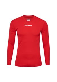 Dżersej z długim rękawem Hummel BL Essentiel. Kolor: czerwony, różowy, wielokolorowy. Materiał: jersey. Długość rękawa: długi rękaw. Długość: długie. Sport: piłka ręczna, fitness #1