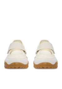 Badura Sneakersy EO-AILA-YB25D32-1 Écru. Kolor: kremowy. Materiał: materiał #3