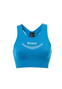 KEMPA - Stanik damski Kempa Attitude Pro. Kolor: biały, niebieski, wielokolorowy. Materiał: tkanina #1