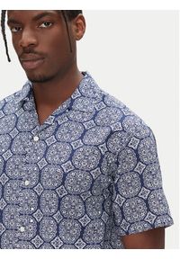 Jack & Jones - Jack&Jones Komplet koszula i szorty materiałowe Seersucker 12284648 Niebieski Relaxed Fit. Kolor: niebieski. Materiał: bawełna #3