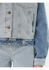 Guess Jeans Kurtka jeansowa W5YN56 D5M56 Niebieski Regular Fit. Kolor: niebieski. Materiał: bawełna #3