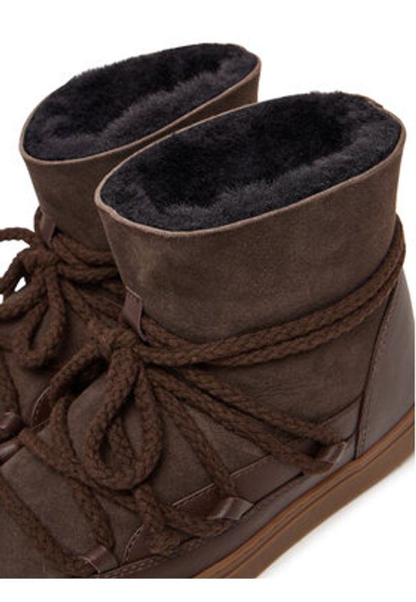 Inuikii Śniegowce Classic 1001.003.0122 Brązowy. Kolor: brązowy. Materiał: zamsz, skóra