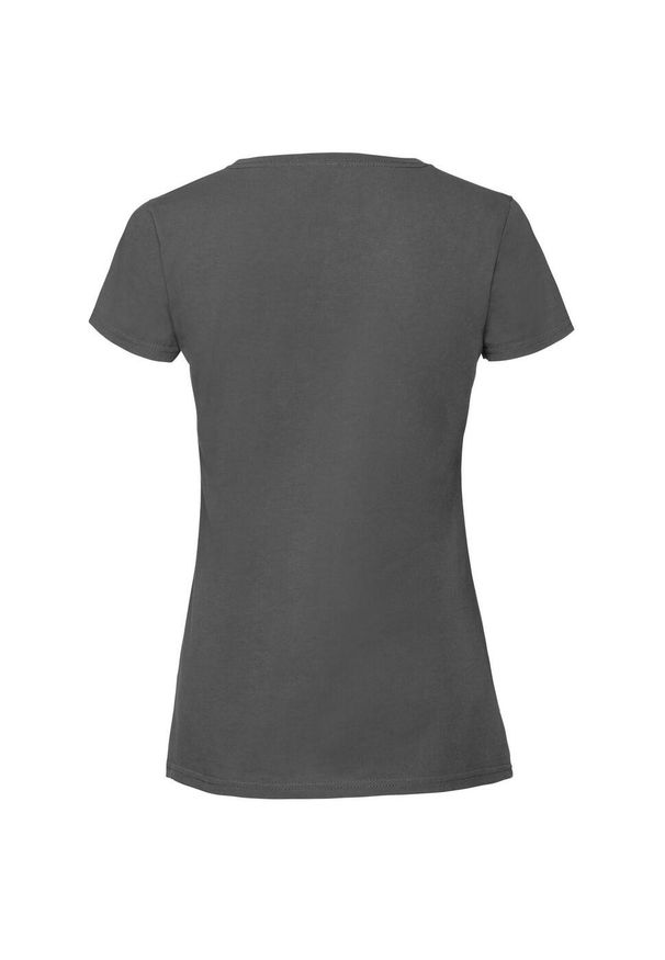 FRUIT OF THE LOOM - Koszulka Damska Iconic 190. Kolor: zielony. Sport: turystyka piesza