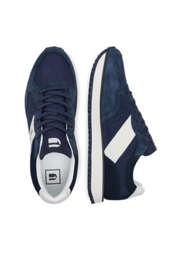 G-Star RAW - G-Star Raw Sneakersy XAVIER-01-WE Granatowy. Kolor: niebieski. Materiał: zamsz, skóra