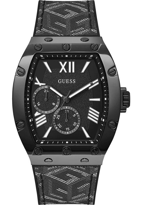 Zegarek Guess Zegarek męski Guess GW0645G2 czarny. Kolor: czarny