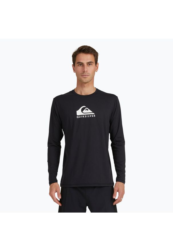 Longsleeve do pływania męska Quiksilver Solid Streak. Kolor: czarny