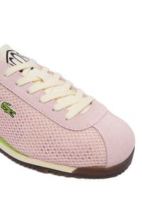 Lacoste Sneakersy Athleisure 51SFA0051 Różowy jasny. Kolor: różowy. Materiał: materiał #4