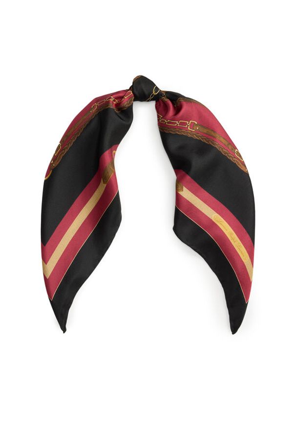 Lauren Ralph Lauren - LAUREN RALPH LAUREN Chusta 454P04587003 Czarny. Kolor: czarny. Materiał: jedwab