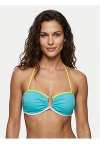 Seafolly Góra od bikini Beach Bound 31283-072 Turkusowy. Kolor: turkusowy. Materiał: syntetyk #1